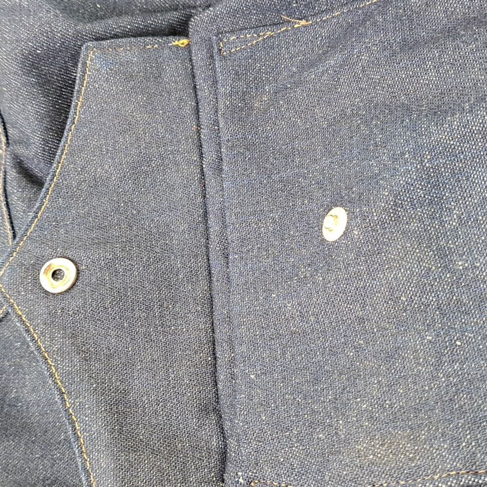 Carhartt Vintage Western Denim Pearl Snap Shirt Size 20x36 🇺🇸(3XL-4XL) - Picture 11 of 11